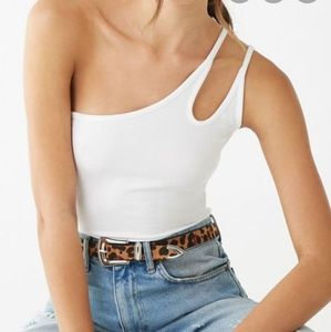 NWT One Shoulder Top